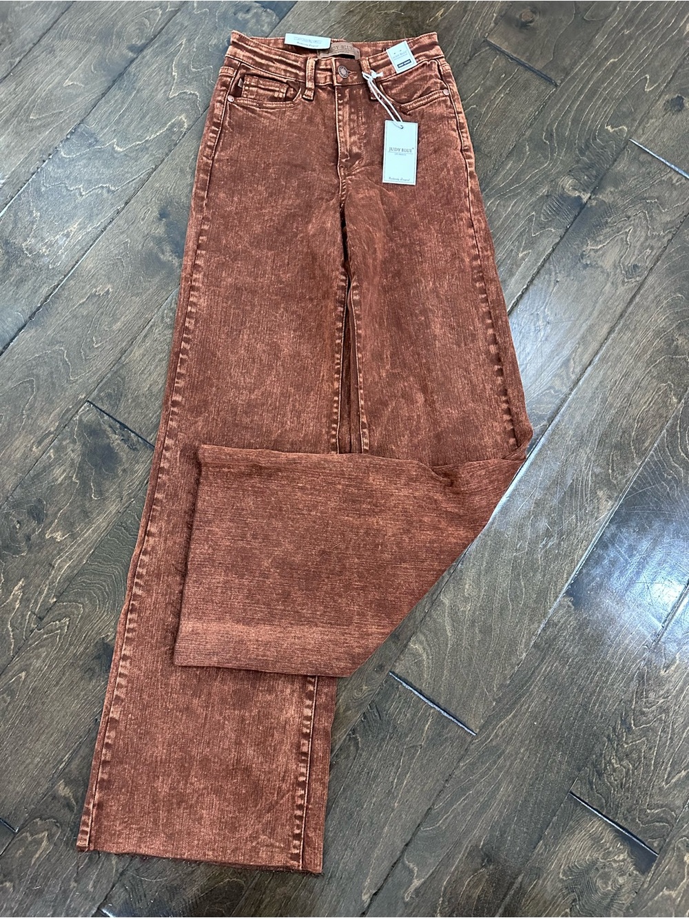 Judy Blue Spice Wide-Leg High-Rise Jeans